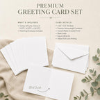 Personalized Teacher Stationery Cards