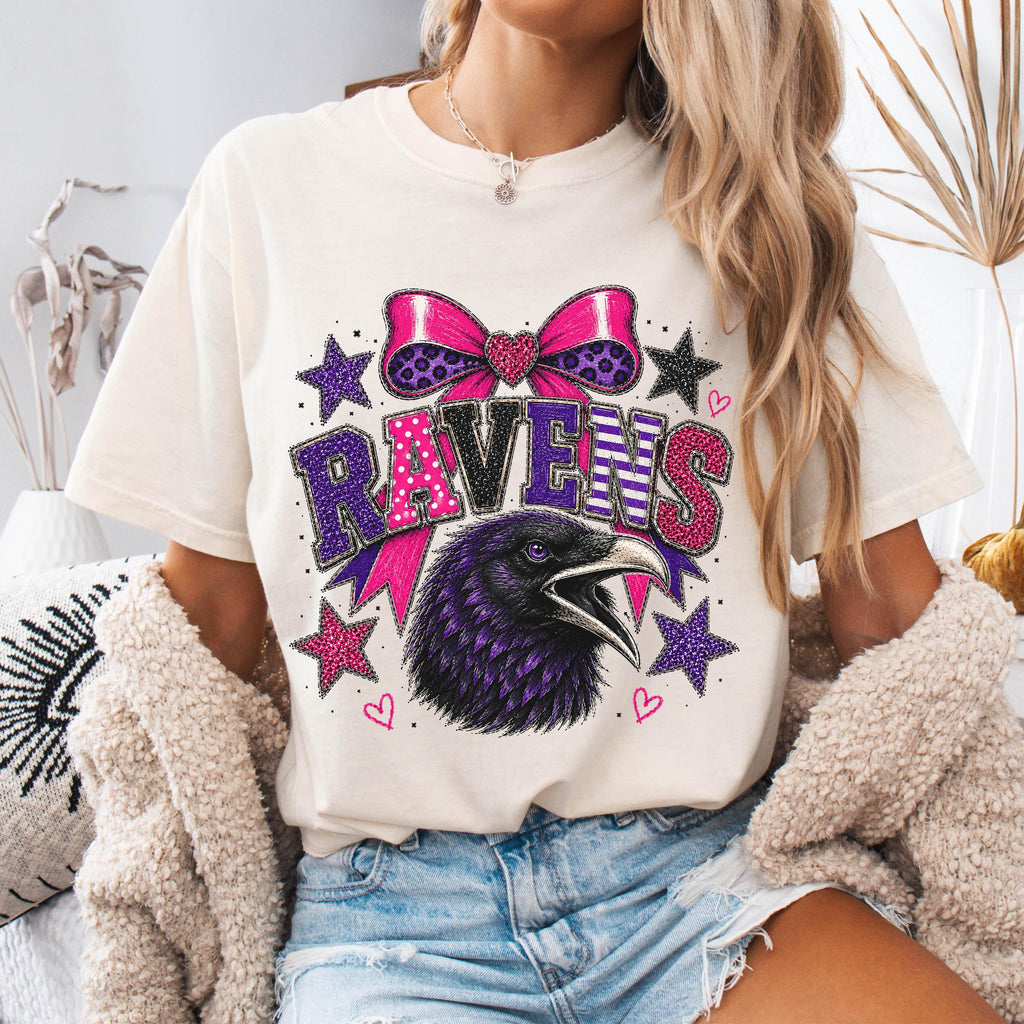 Preppy Ravens Mascot Shirt