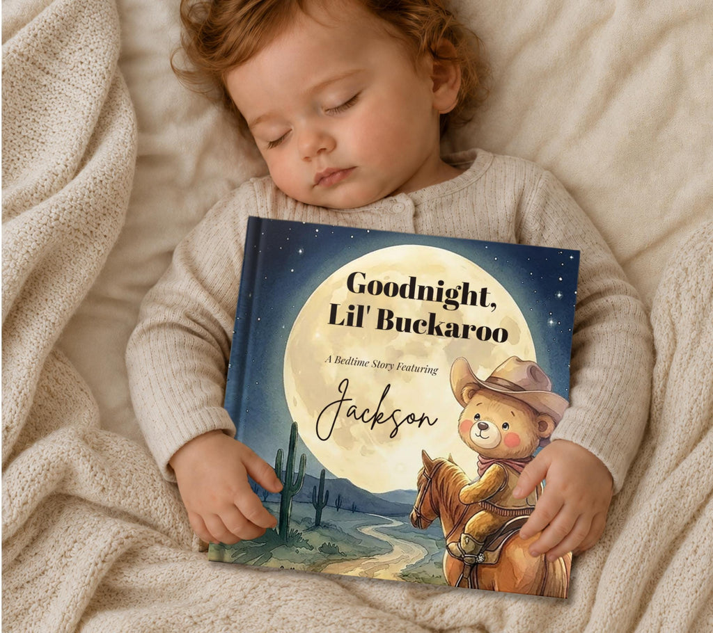 Personalized Cowboy Bedtime Storybook