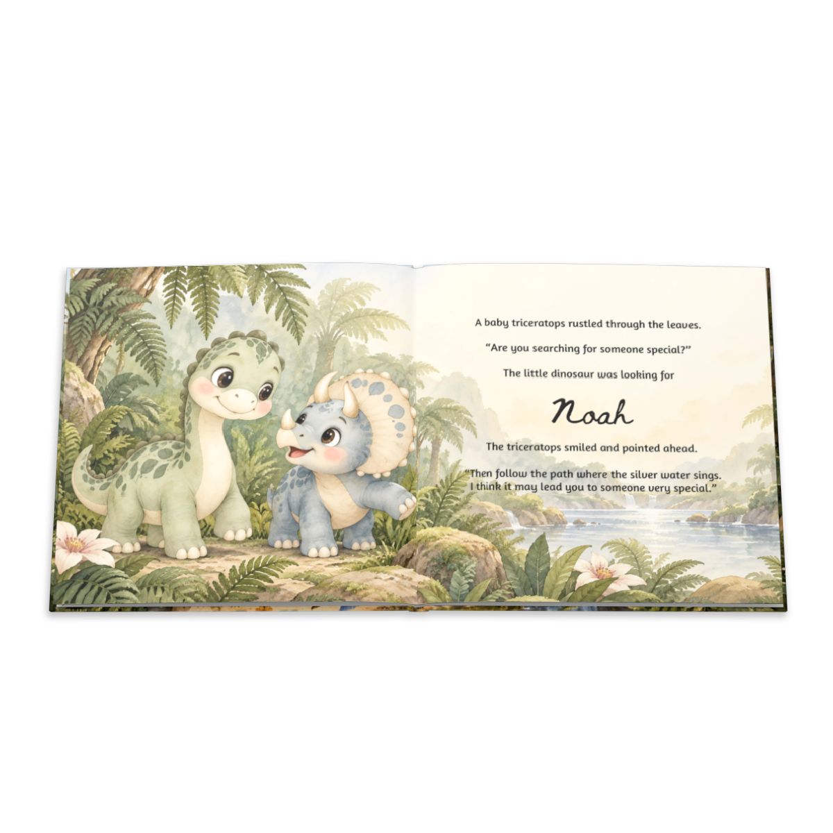 Personalized Dinosaur Story Book