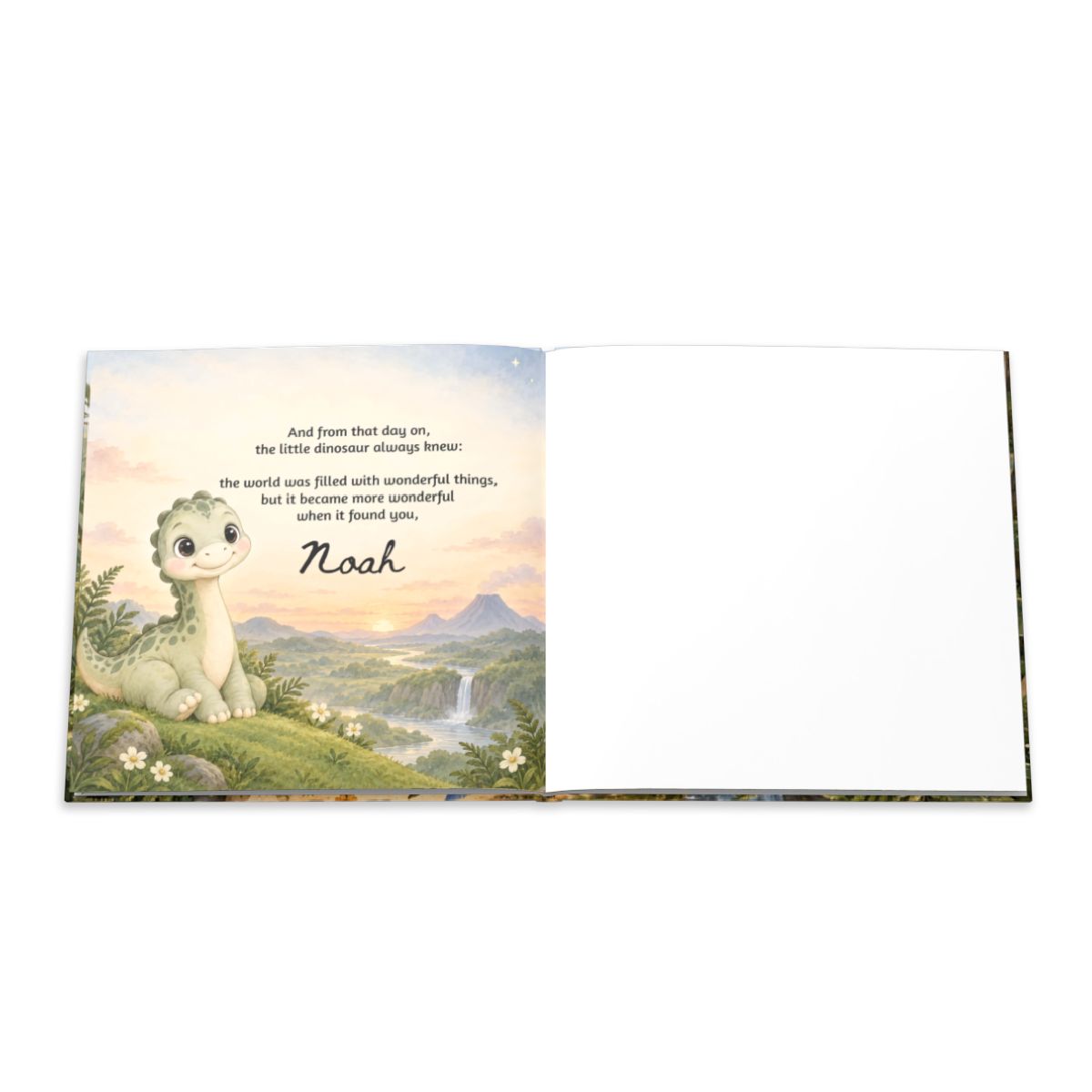 Personalized Dinosaur Story Book