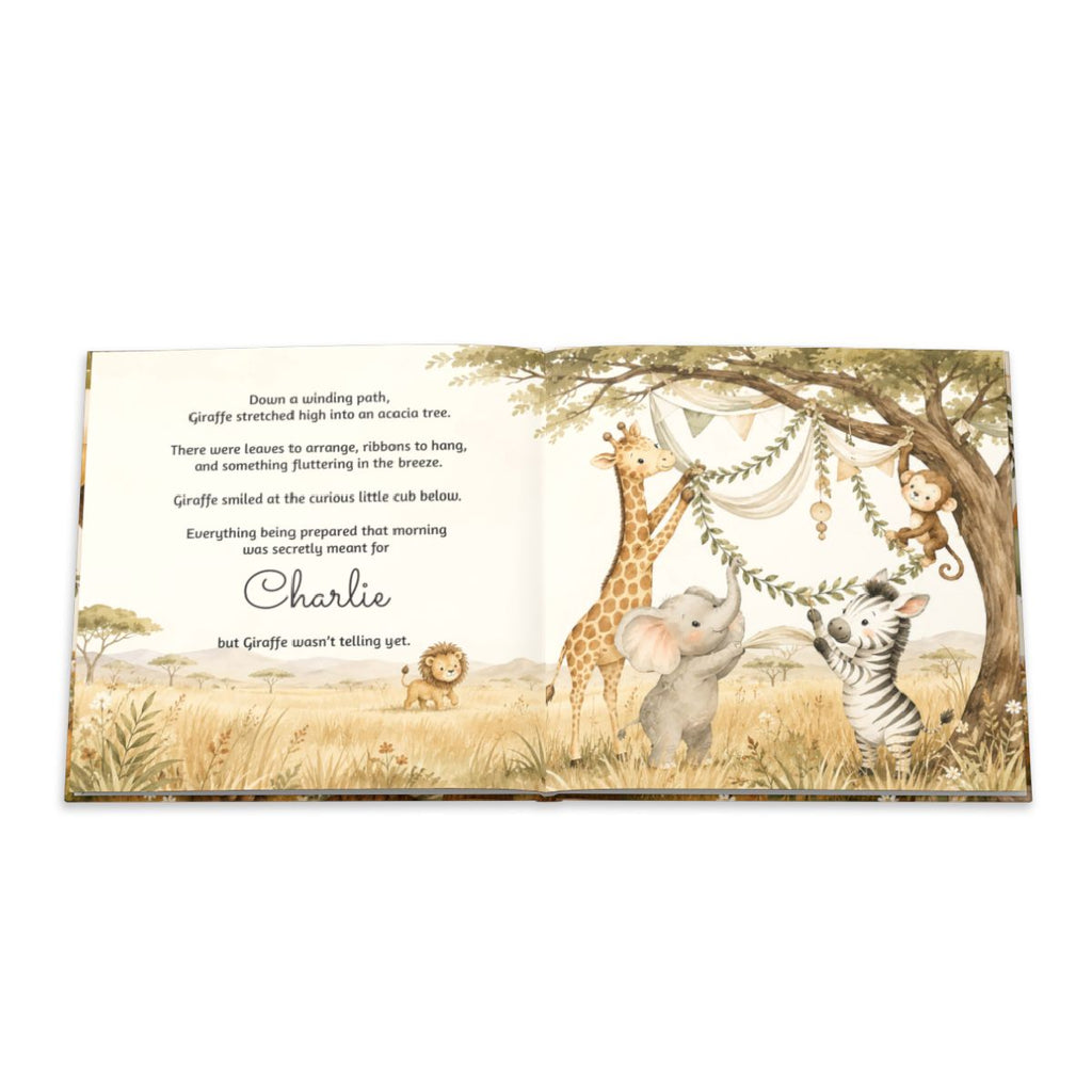 Personalized Wild One First Birthday Book