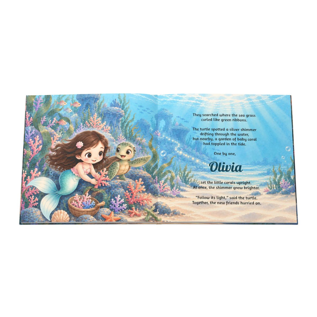 Personalized Mermaid Birthday Book