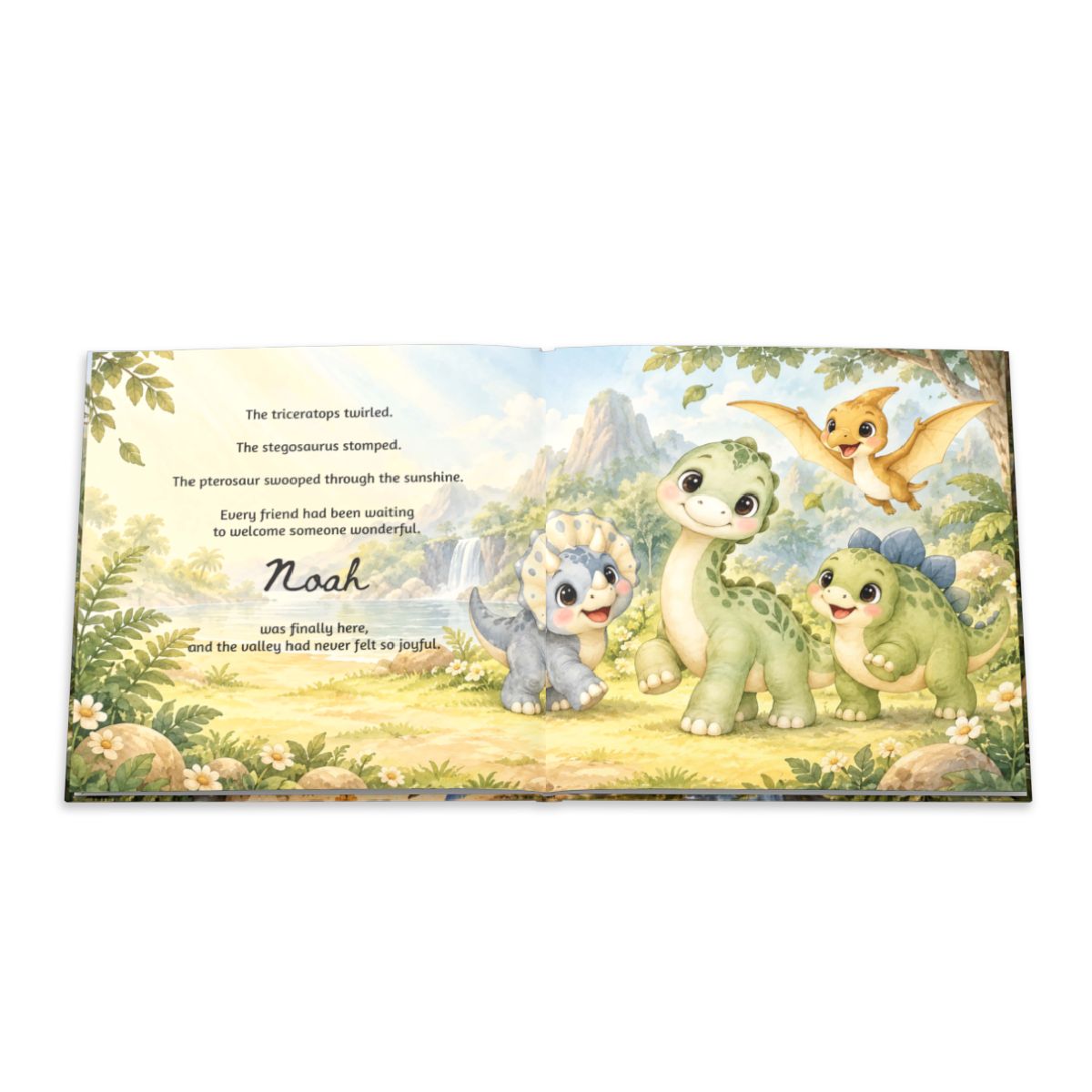 Personalized Dinosaur Story Book