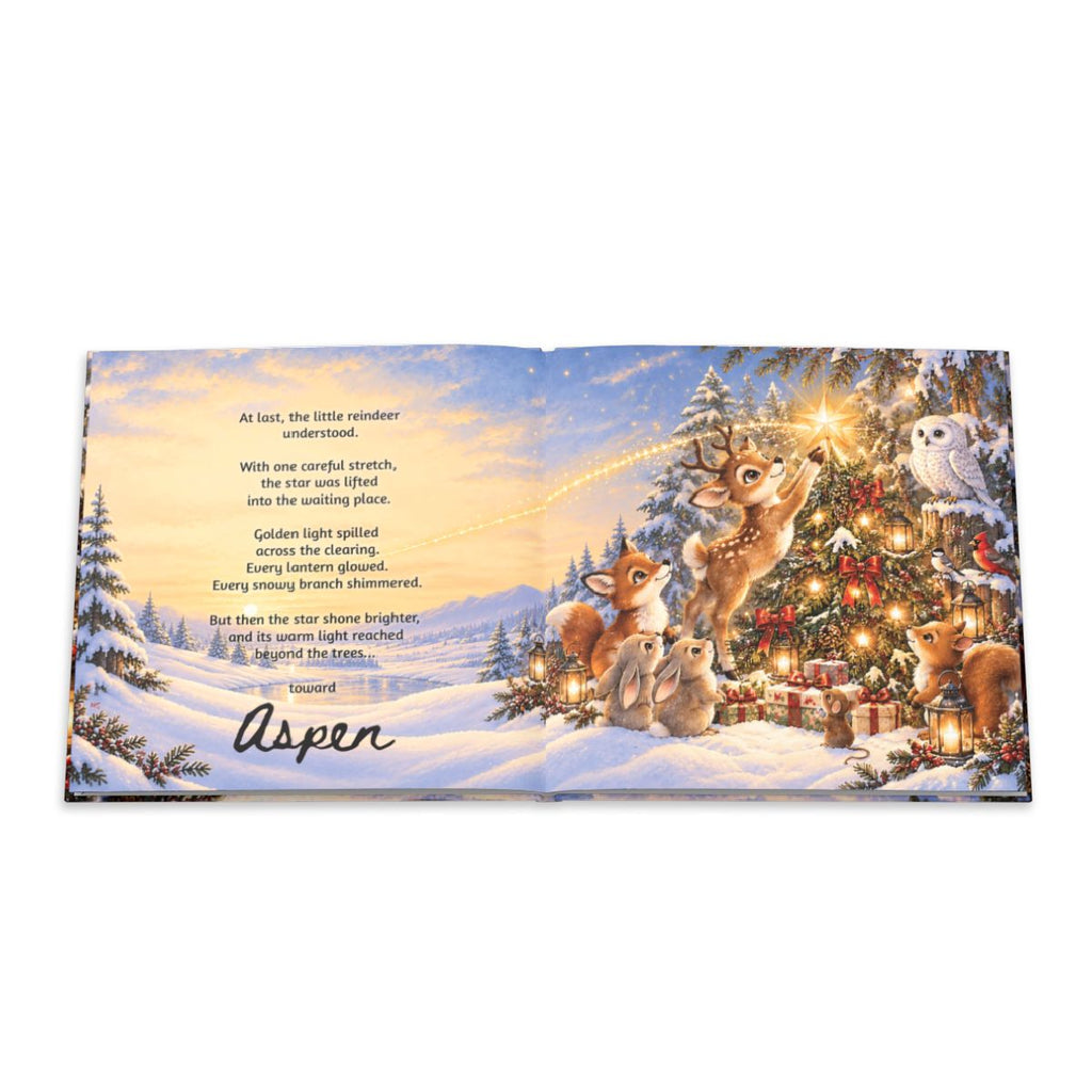 The Little Reindeer Who Found You, Personalized Christmas Book