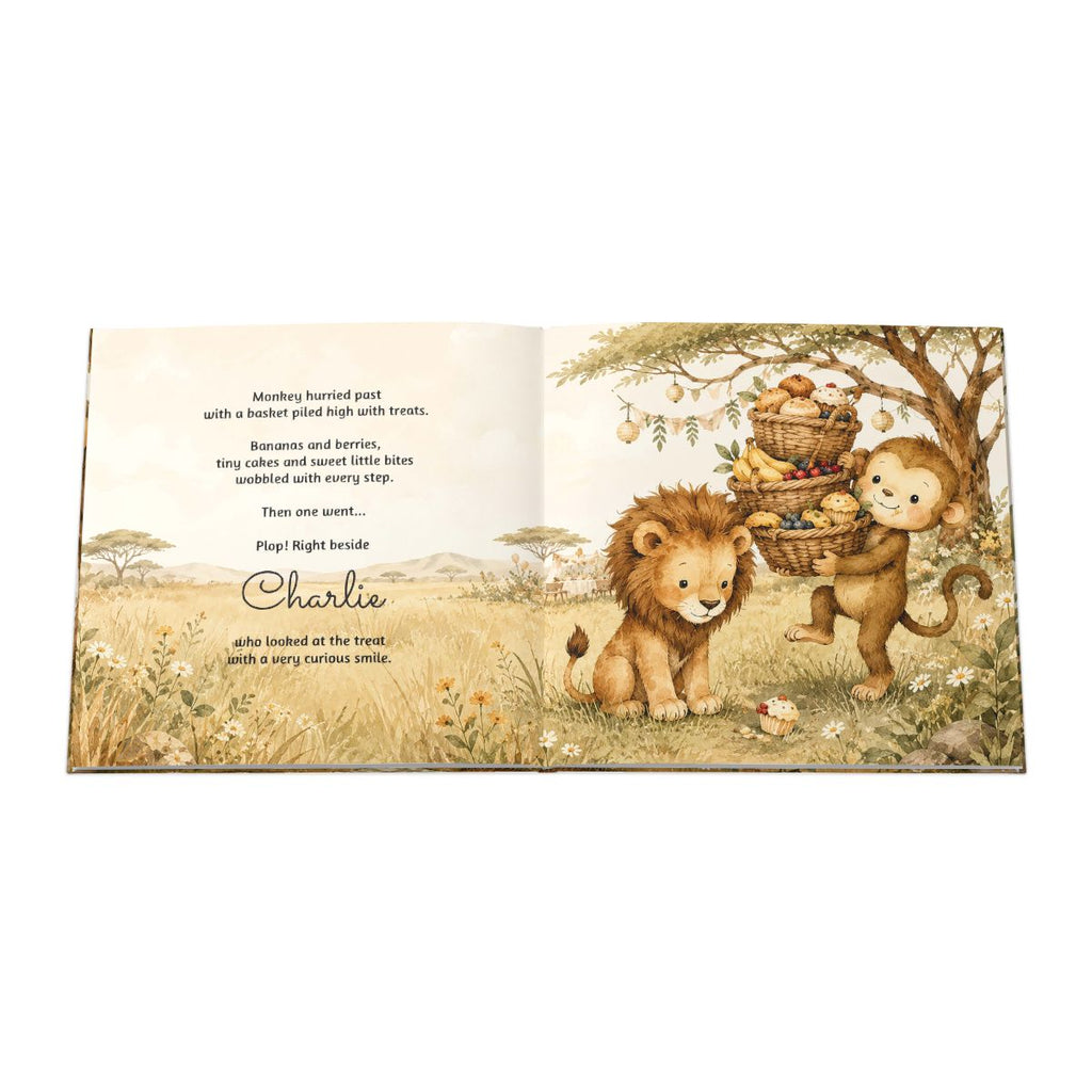 Personalized TWO Wild Second Birthday Book
