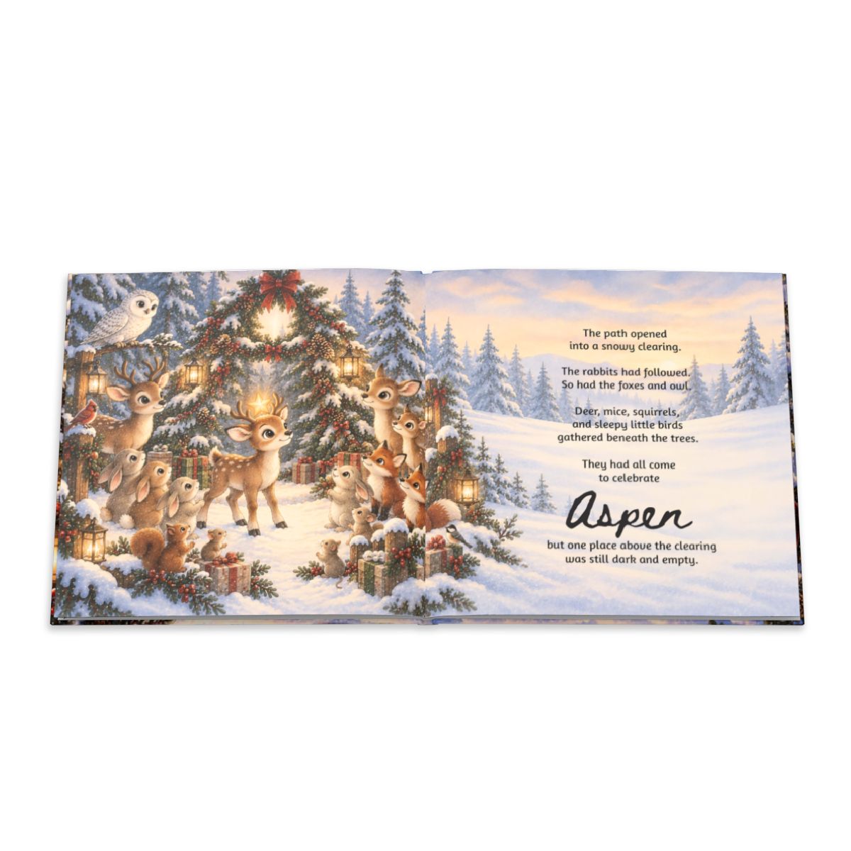 The Little Reindeer Who Found You, Personalized Christmas Book