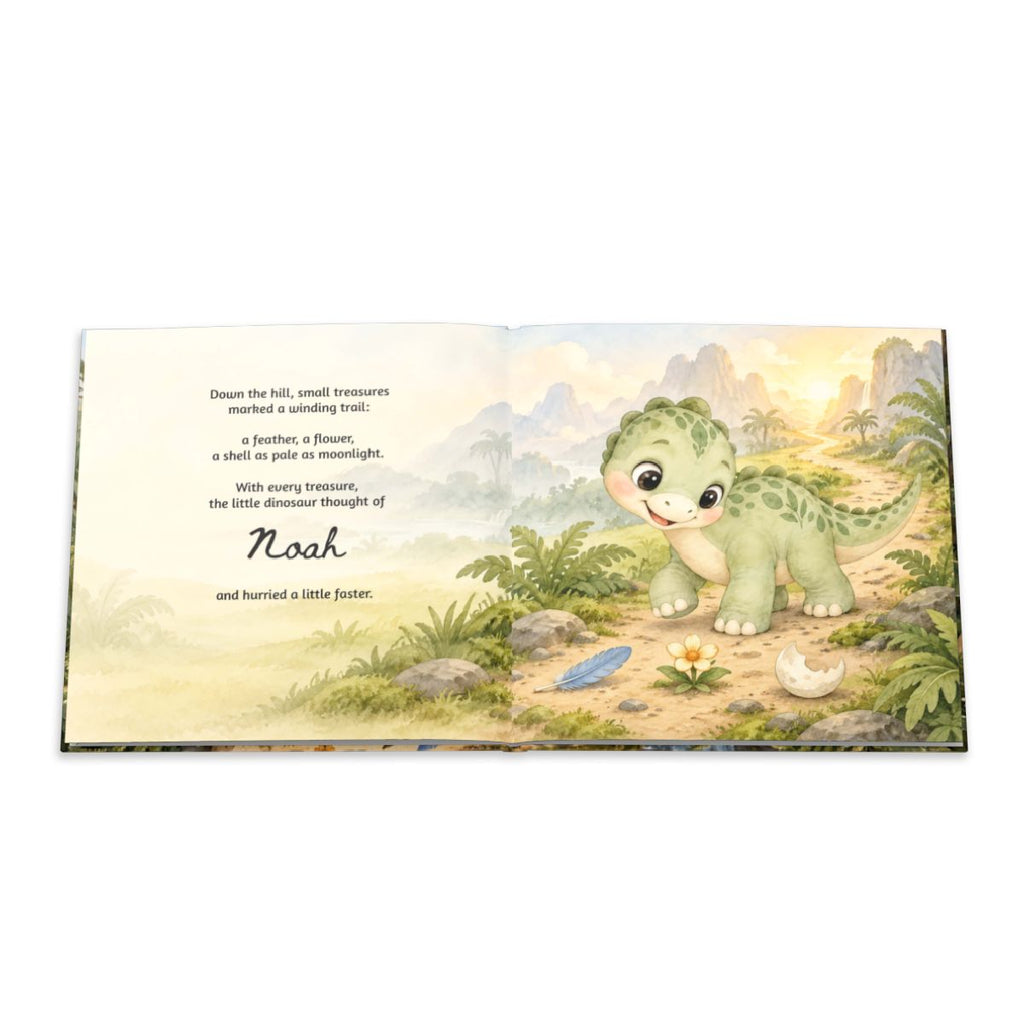 Personalized Dinosaur Story Book