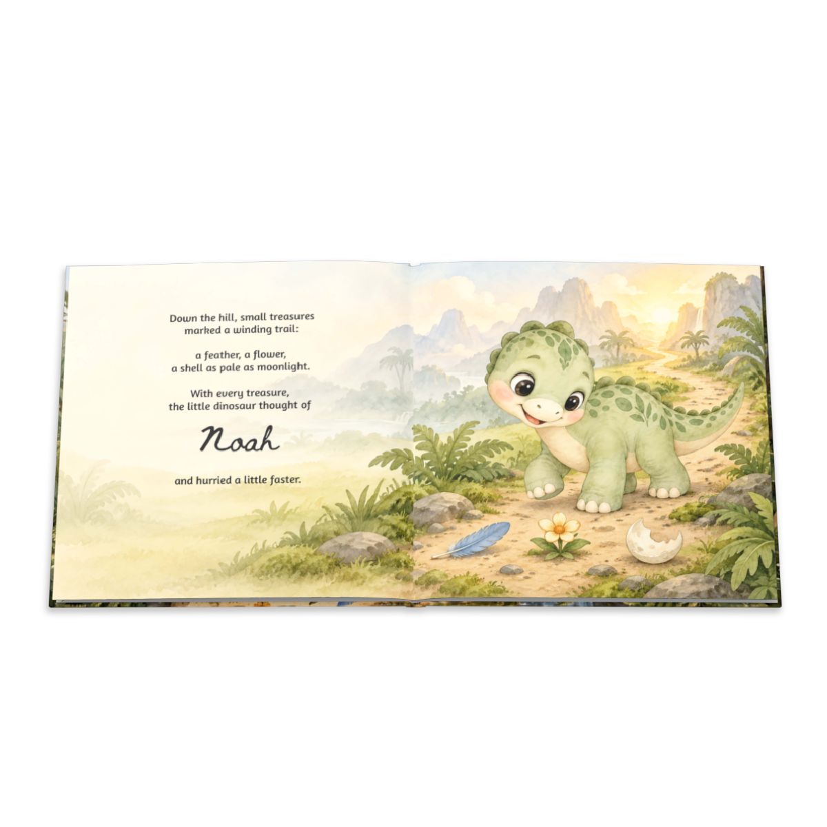 Personalized Dinosaur Story Book