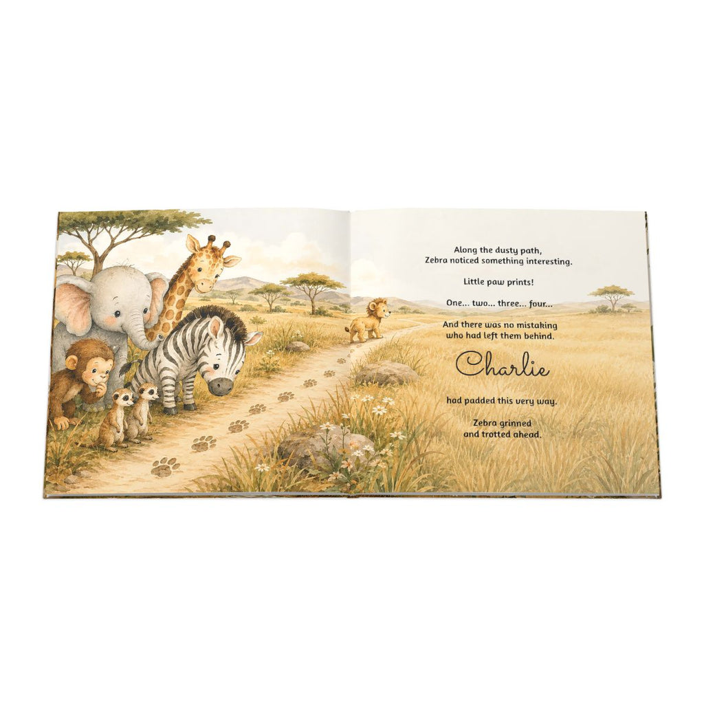 Personalized TWO Wild Second Birthday Book