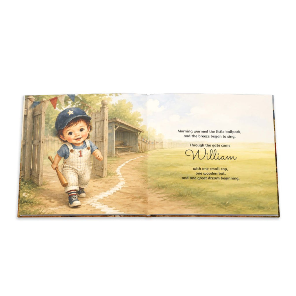 Personalized Rookie of the Year First Birthday Book
