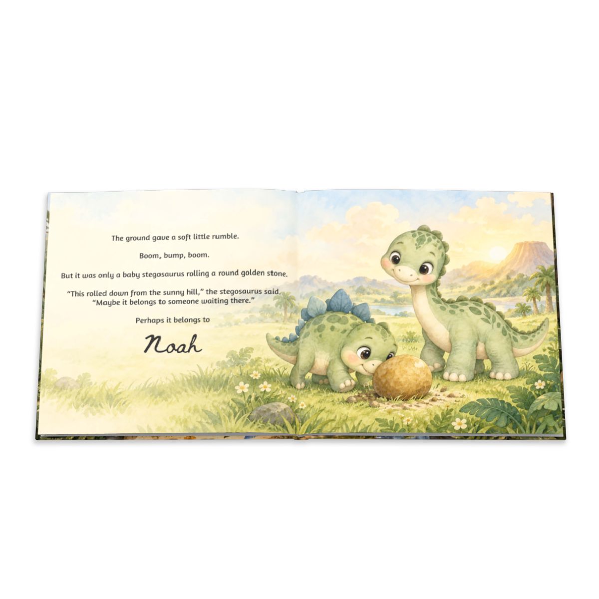 Personalized Dinosaur Story Book