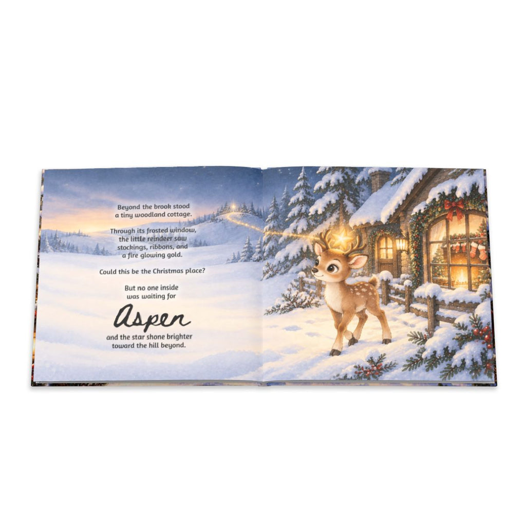 The Little Reindeer Who Found You, Personalized Christmas Book