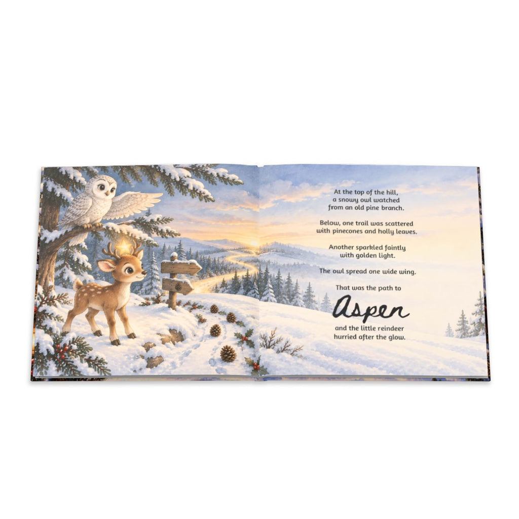 The Little Reindeer Who Found You, Personalized Christmas Book