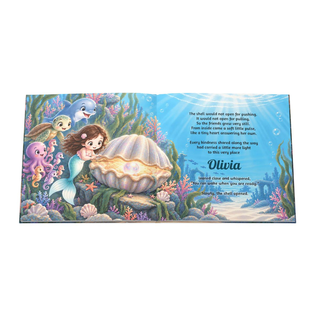 Personalized Mermaid Birthday Book