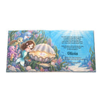 Personalized Mermaid Birthday Book